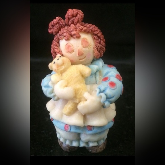 Raggedy Ann and Andy Mini Tea Set 1994 With Original Box - Picture 11 of 11